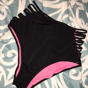 PINK BRAND....HIGH WASTED BATHING SUIT BOTTOMS